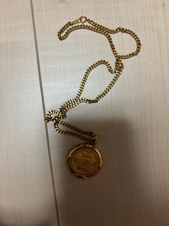 コインネックレス（金・貴金属）の商品画像 - 査定依頼日：2025年2月1日 - 最高査定価格：200,000円