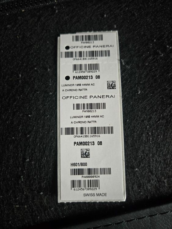 パネライ ルミノール PAM00213（高級時計）の商品画像 - 査定依頼日：2025年8月7日 - 最高査定価格：700,000円