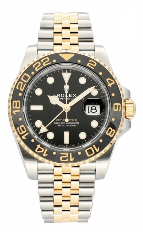 ロレックス GMTマスター （高級時計）の商品画像 - 査定依頼日：2025年11月6日 - 最高査定価格：3,400,000円