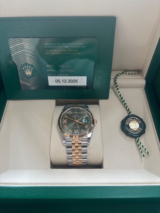 126233（高級時計）の商品画像 - 査定依頼日：2025年12月6日 - 最高査定価格：3,100,000円