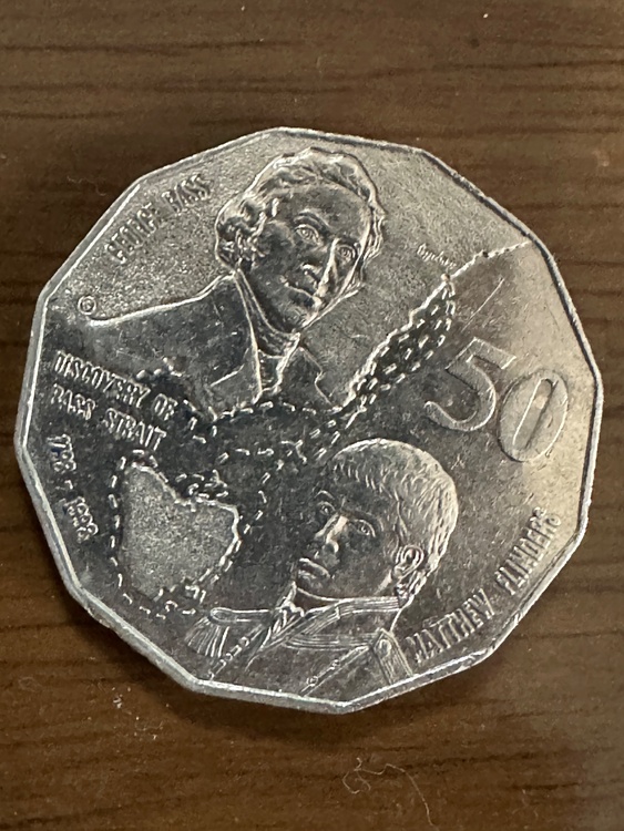 オーストラリア　1998年　50セント硬貨（金・貴金属）の商品画像 - 査定依頼日：2026年4月1日 - 最高査定価格：100円