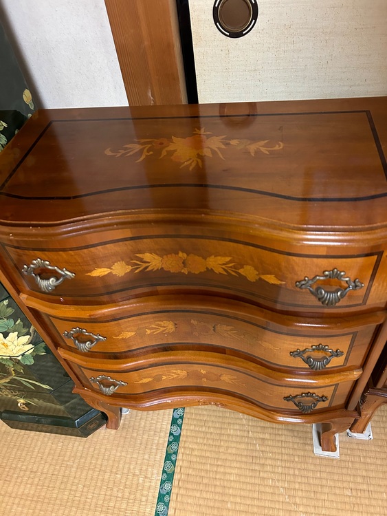 TAROCCO VACCARI　3段チェスト（家具・寝具）の商品画像 - 査定依頼日：2025年7月3日 - 最高査定価格：6,000円
