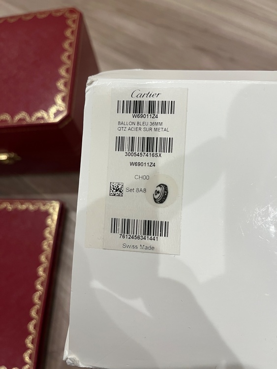 カルティエ バロンブルー W69011Z4（高級時計）の商品画像 - 査定依頼日：2026年1月11日 - 最高査定価格：550,000円