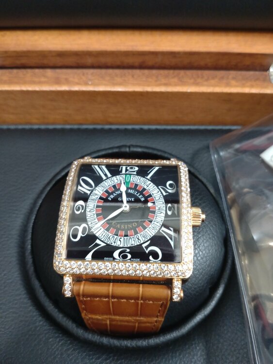 フランクミュラー マスタースクエア 6050K CASINO　DM（高級時計）の商品画像 - 査定依頼日：2026年4月7日 - 最高査定価格：2,800,000円