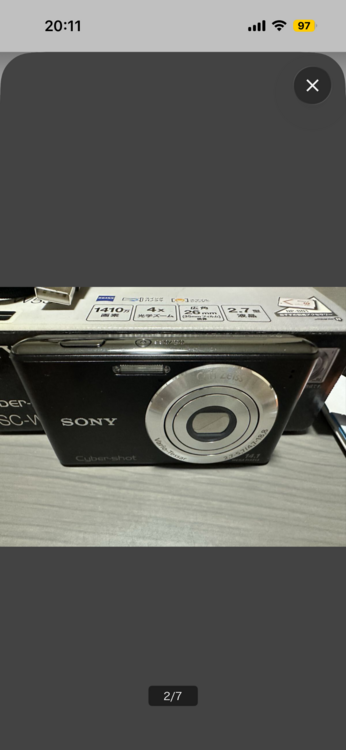 SONY Cyber-shot DSC-W530（カメラ）の商品画像 - 査定依頼日：2026年8月24日 - 最高査定価格：7,000円