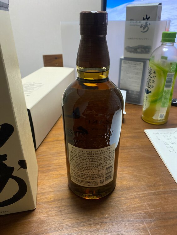 山崎シングルモルト（お酒）の商品画像 - 査定依頼日：2025年3月23日 - 最高査定価格：10,000円