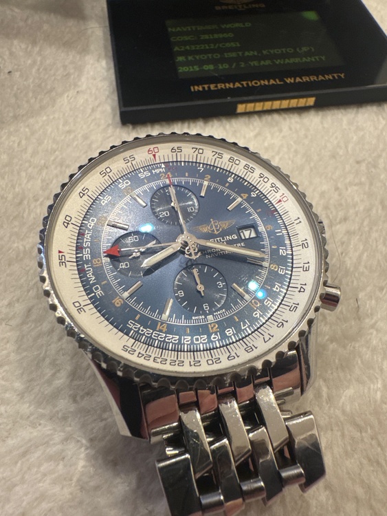 ワールド（高級時計）の商品画像 - 査定依頼日：2026年3月1日 - 最高査定価格：550,000円