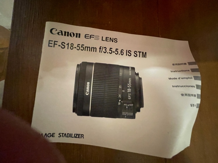 EF-S18-55mm f/3.5-5.6 IS STM（カメラ）の商品画像 - 査定依頼日：2026年7月29日 - 最高査定価格：2,510円