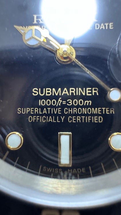 ロレックス サブマリーナー 1661（高級時計）の商品画像 - 査定依頼日：2026年1月6日 - 最高査定価格：1,300,000円