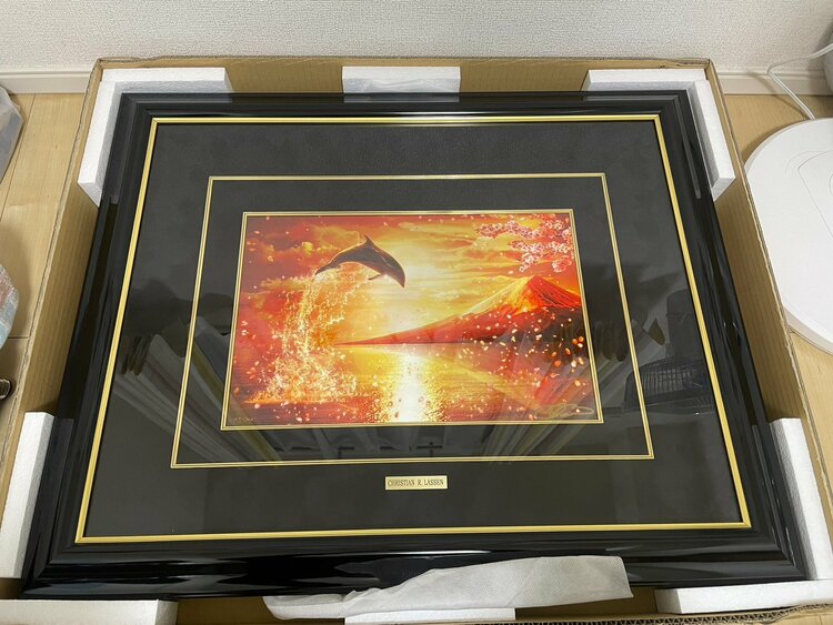 スペクタクルフジ(S)　ラッセン（美術品・骨董品）の商品画像 - 査定依頼日：2026年3月29日 - 最高査定価格：10,000円