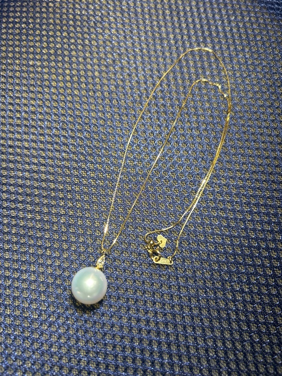 真珠18金ネックレス（金・貴金属）の商品画像 - 査定依頼日：2025年7月13日 - 最高査定価格：25,000円