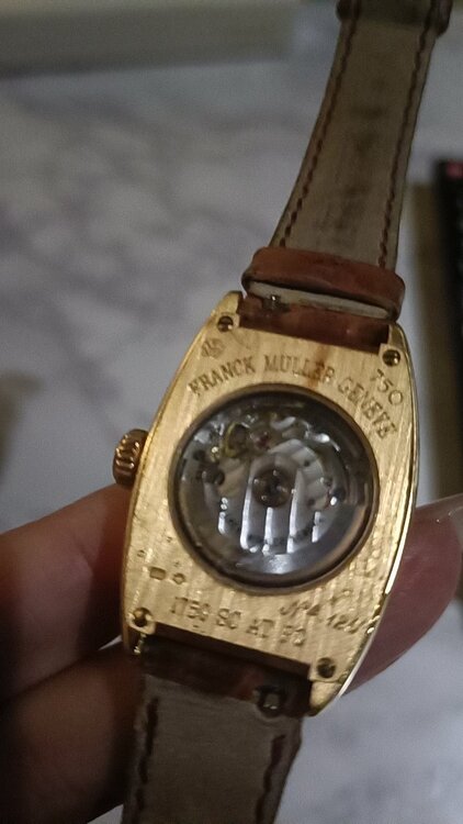 フランクミュラー（高級時計）の商品画像 - 査定依頼日：2025年12月25日 - 最高査定価格：500,000円