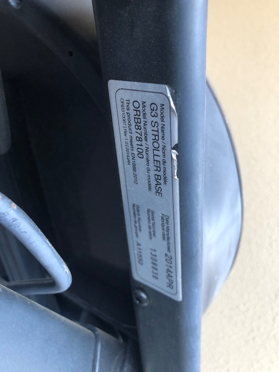 オービットベービーG3（ベビー用品）の商品画像 - 査定依頼日：2025年7月29日 - 最高査定価格：500円