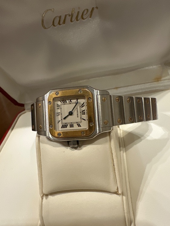 カルティエ サントス 156（高級時計）の商品画像 - 査定依頼日：2025年10月17日 - 最高査定価格：460,000円