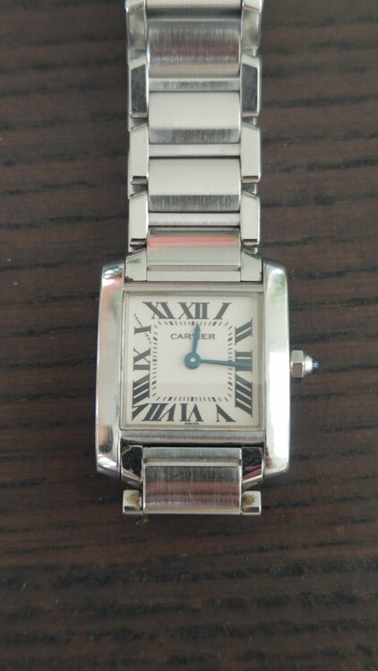 タンクフランセーズ　（高級時計）の商品画像 - 査定依頼日：2026年2月23日 - 最高査定価格：280,000円