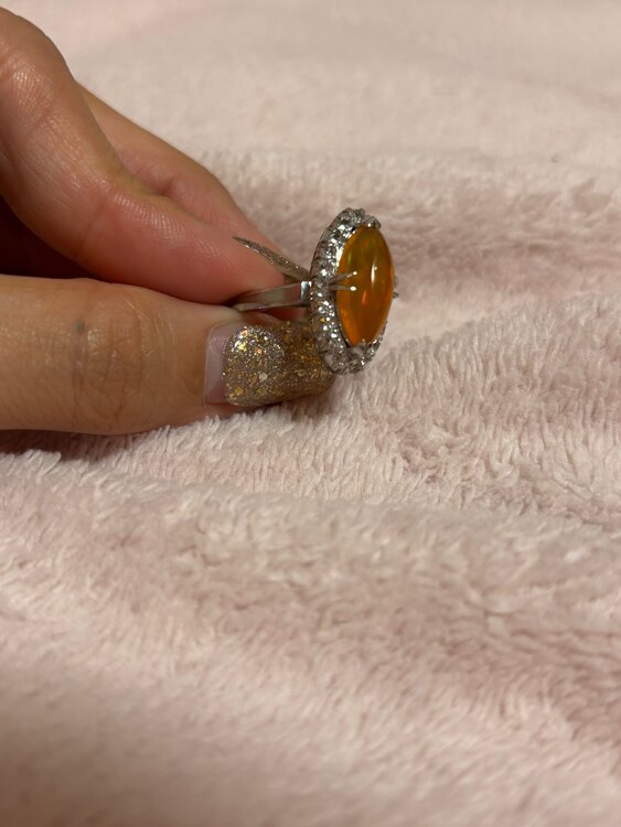 オパール付きリング（金・貴金属）の商品画像 - 査定依頼日：2025年5月12日 - 最高査定価格：30,000円