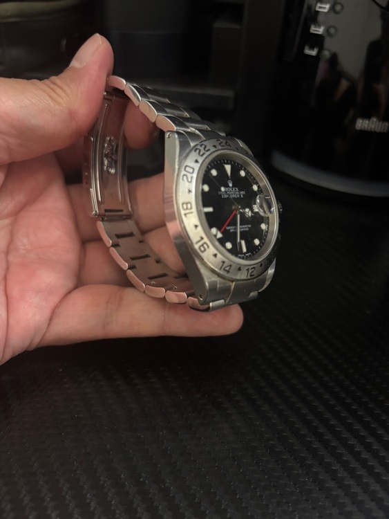 エクスプローラ2 黒文字盤（高級時計）の商品画像 - 査定依頼日：2025年7月31日 - 最高査定価格：1,000,000円