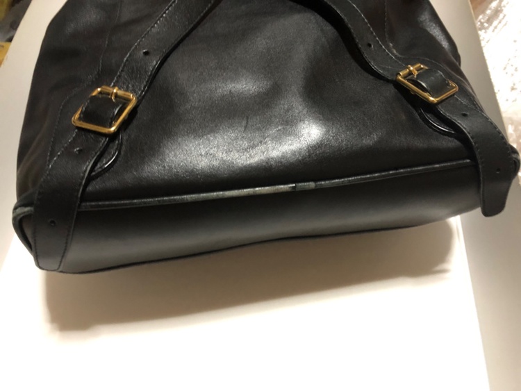 バンブーリュックカーフ黒色（ブランドバッグ）の商品画像 - 査定依頼日：2026年9月7日 - 最高査定価格：25,000円