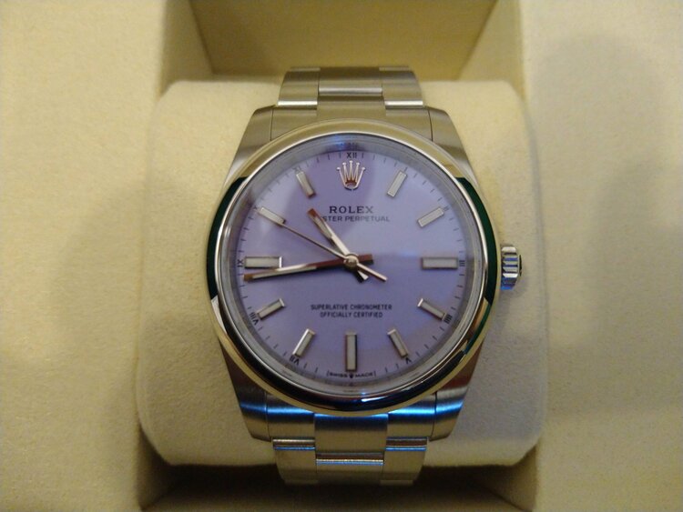 オイスターパーペチュアル　34ミリ（高級時計）の商品画像 - 査定依頼日：2026年4月24日 - 最高査定価格：1,300,000円