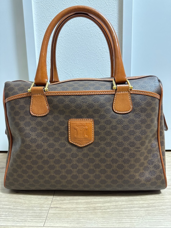 マカダムモノグラムミニボストンバッグ（ブラウン、PVC、レザー）（ブランドバッグ）の商品画像 - 査定依頼日：2026年1月7日 - 最高査定価格：50,000円