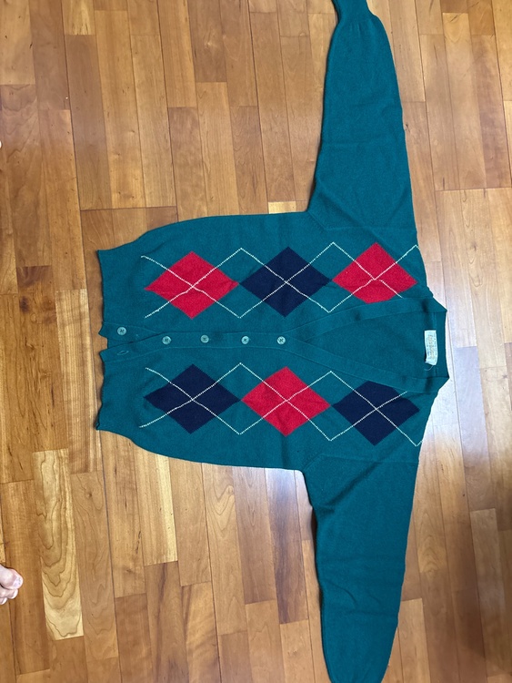 Lyle & Scott ウールカーディガン（古着・ファッション）の商品画像 - 査定依頼日：2026年4月27日 - 最高査定価格：500円