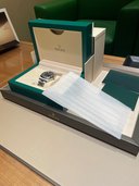 オイスターパーペチュアル41 124300 ブライトブルー