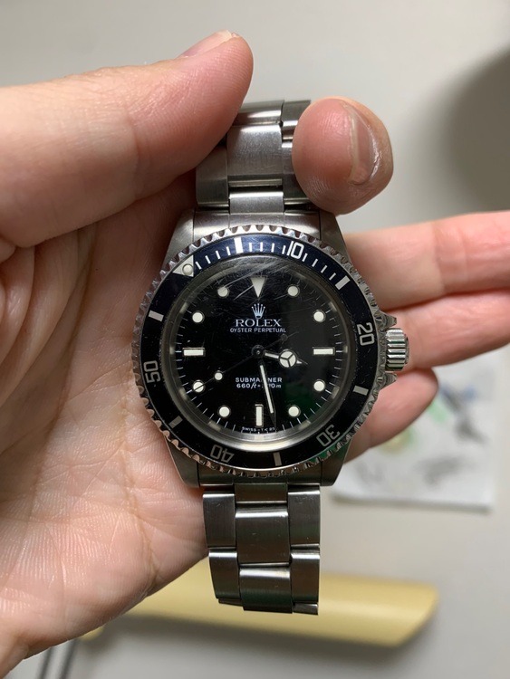 ロレックス サブマリーナー 551（高級時計）の商品画像 - 査定依頼日：2025年6月8日 - 最高査定価格：1,750,000円