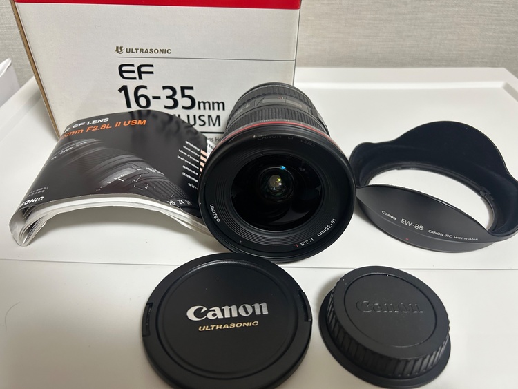 Canon EF 16-35mm f/2.8L II USM（元箱・説明書付）（カメラ）の商品画像 - 査定依頼日：2026年4月5日 - 最高査定価格：46,000円