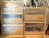 無印ポリプロピレン　クローゼットケース　引出式（家具・寝具）の商品画像 - 査定依頼日：2026年3月3日 - 最高査定価格：2,000円