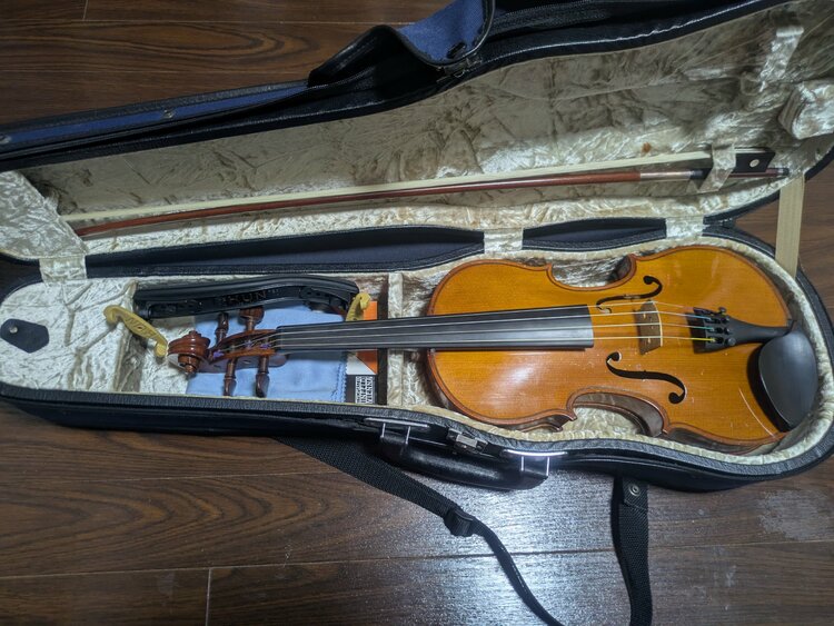 フランス製 ヴァイオリン 3/4サイズ M.COUTURIEUX Laberte-Humbert Atelier 制作年代 1930（ピアノ・楽器・PA機材）の商品画像 - 査定依頼日：2026年9月25日 - 最高査定価格：50,000円