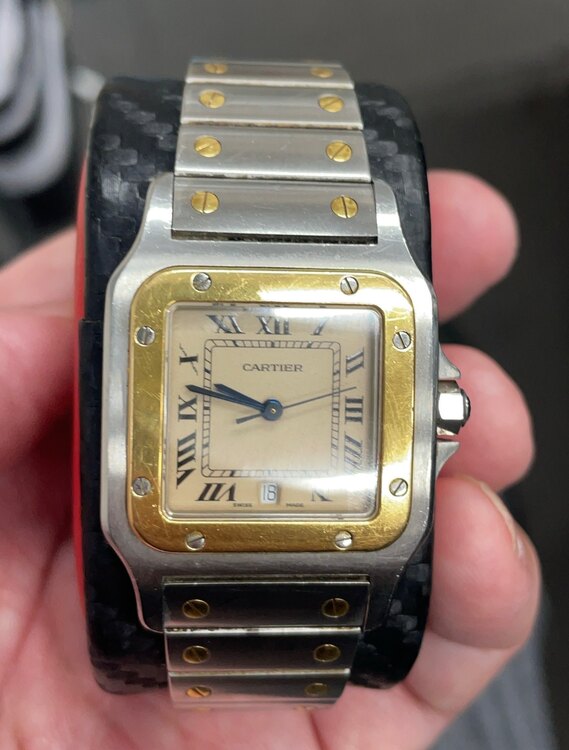 カルティエ サントス （高級時計）の商品画像 - 査定依頼日：2025年4月4日 - 最高査定価格：480,000円