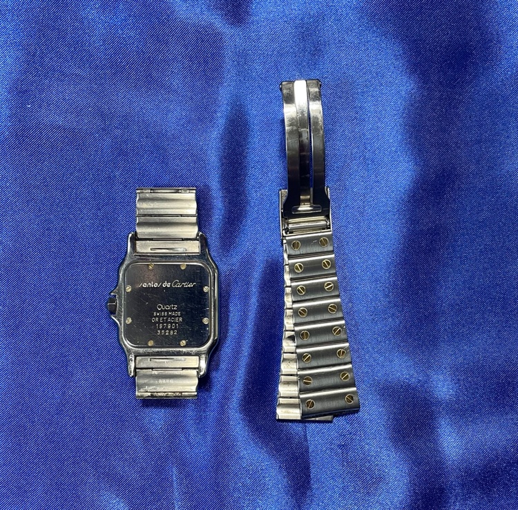 カルティエ サントス Quarts OR ET ACIER 187901 3578（高級時計）の商品画像 - 査定依頼日：2026年2月9日 - 最高査定価格：680,000円