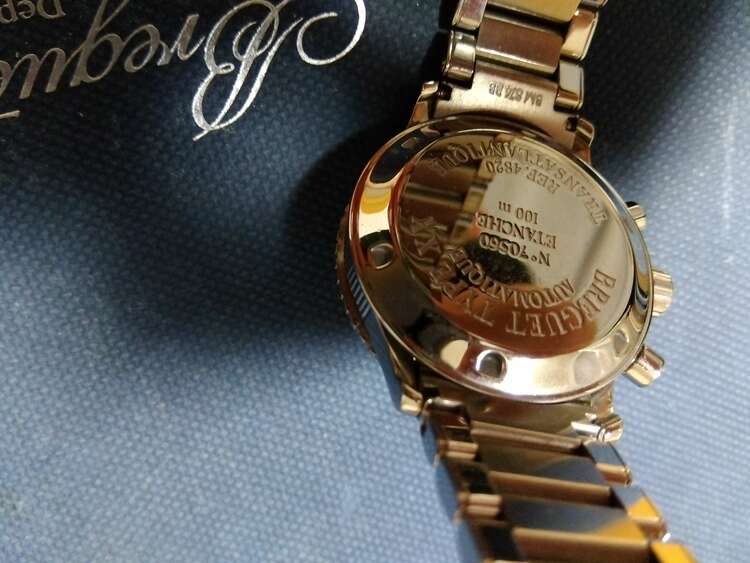 ブレゲ タイプXX 7056（高級時計）の商品画像 - 査定依頼日：2025年4月8日 - 最高査定価格：380,000円