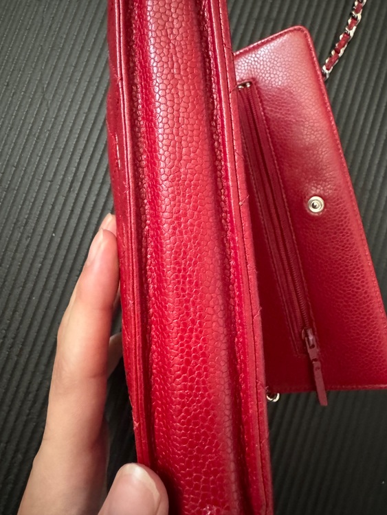 CHANEL マトラッセ　レッド　型番不明（ブランドバッグ）の商品画像 - 査定依頼日：2025年9月22日 - 最高査定価格：285,000円