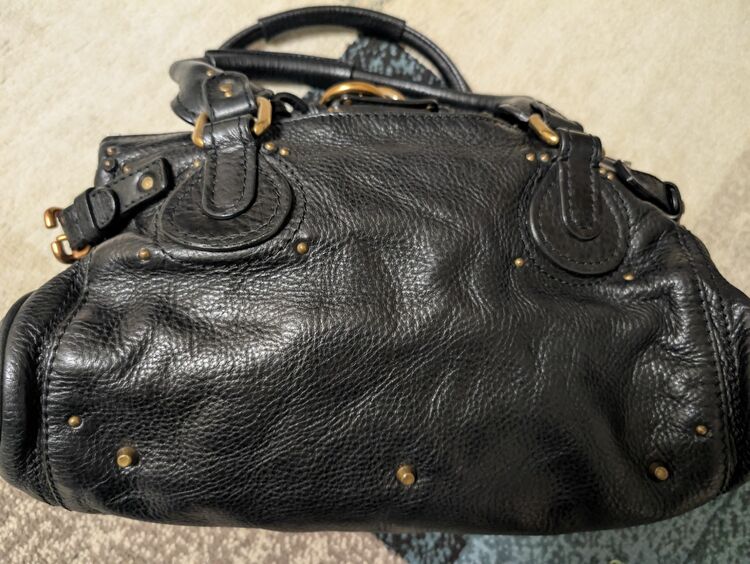 パディントン レザー ハンドバッグ ブラック（ブランドバッグ）の商品画像 - 査定依頼日：2025年6月19日 - 最高査定価格：60,000円