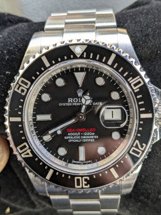 ロレックス シードゥエラー 126600（高級時計）の商品画像 - 査定依頼日：2025年10月29日 - 最高査定価格：1,800,000円