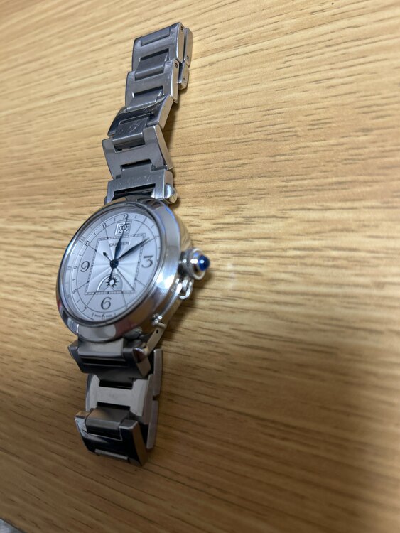 カルティエ パシャ （高級時計）の商品画像 - 査定依頼日：2025年1月29日 - 最高査定価格：520,000円