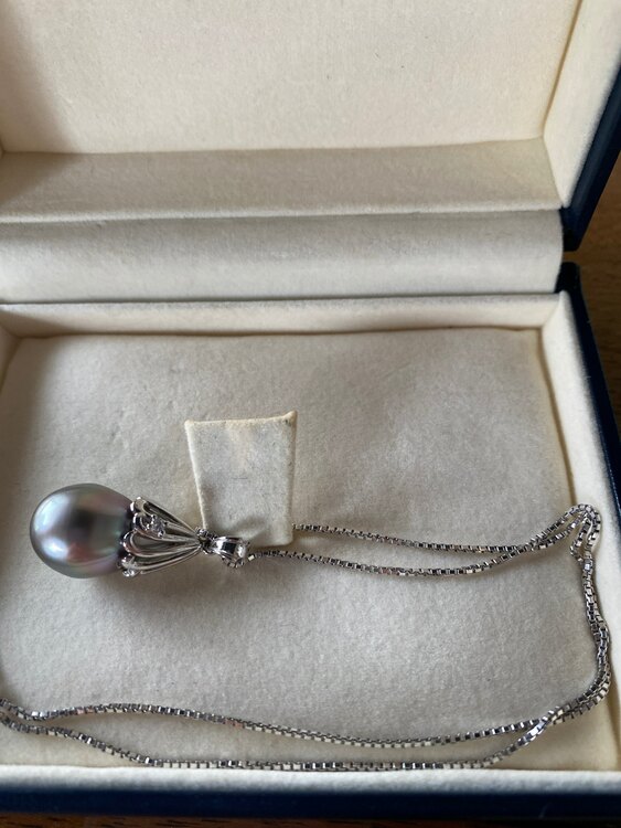 田崎真珠 南洋パール プラチナ900ネックレス ダイヤ付き（宝石）の商品画像 - 査定依頼日：2025年4月8日 - 最高査定価格：25,000円