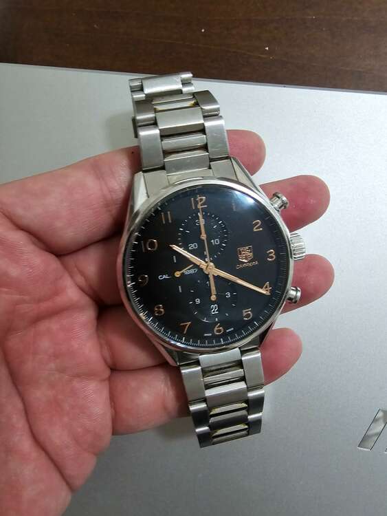 タグホイヤー カレラ （高級時計）の商品画像 - 査定依頼日：2025年4月15日 - 最高査定価格：210,000円