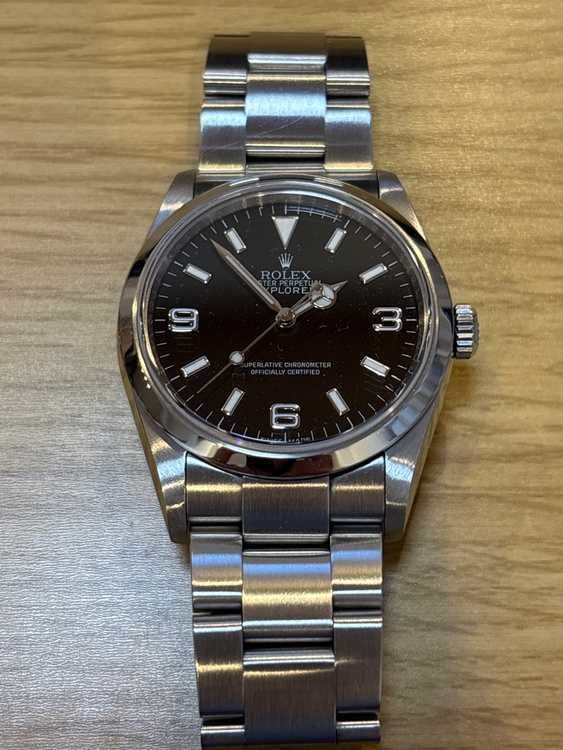 ロレックス エクスプローラー 114270（高級時計）の商品画像 - 査定依頼日：2026年1月14日 - 最高査定価格：950,000円