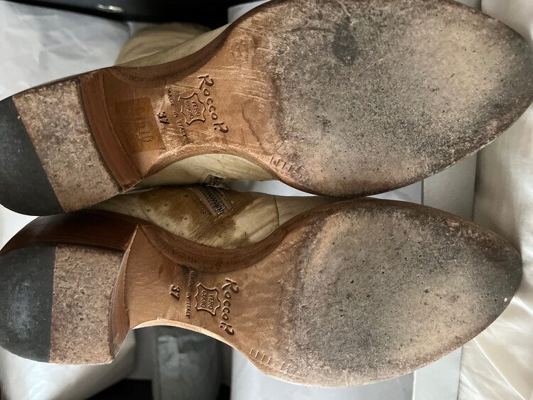 RoccoP. オーストリッチ　ブーツ（古着・ファッション）の商品画像 - 査定依頼日：2025年3月30日 - 最高査定価格：6,000円