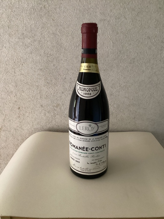 ワイン ロマネコンティ（お酒）の商品画像 - 査定依頼日：2026年8月9日 - 最高査定価格：1,500,000円