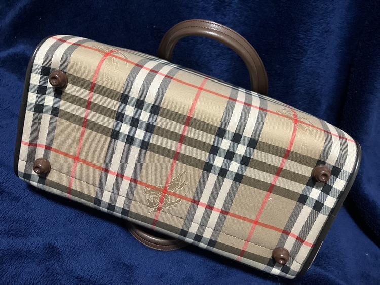 オールドバーバリー　ミニボストン（ブランドバッグ）の商品画像 - 査定依頼日：2026年6月29日 - 最高査定価格：20,000円