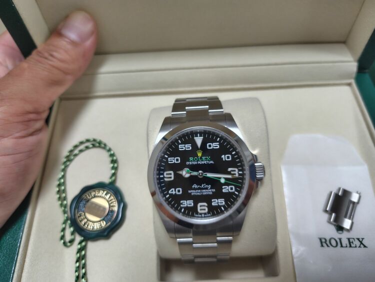 エアキング（高級時計）の商品画像 - 査定依頼日：2025年7月14日 - 最高査定価格：1,320,000円