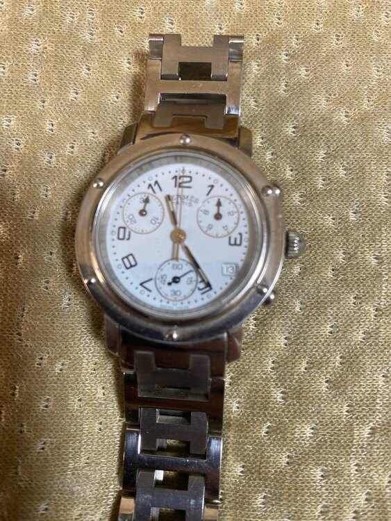 エルメスクリッパー　レディース（高級時計）の商品画像 - 査定依頼日：2025年5月13日 - 最高査定価格：60,000円