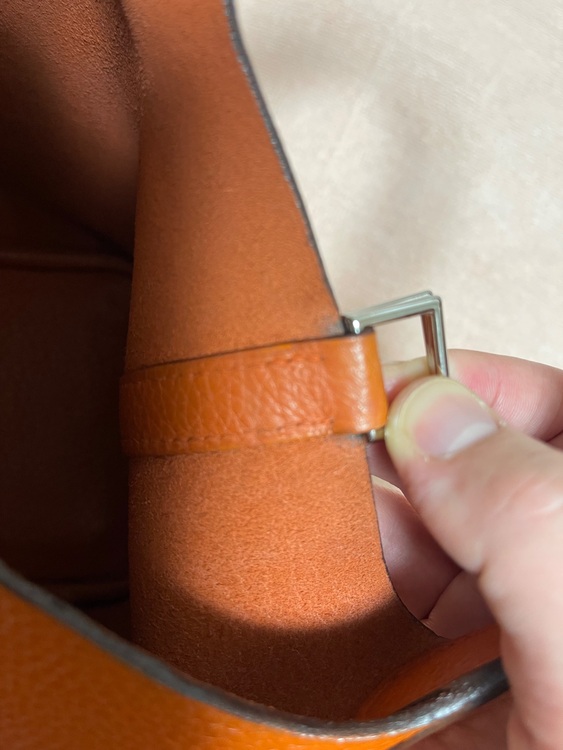 エルメス　ピコタン　オレンジ（ブランドバッグ）の商品画像 - 査定依頼日：2025年7月7日 - 最高査定価格：270,000円