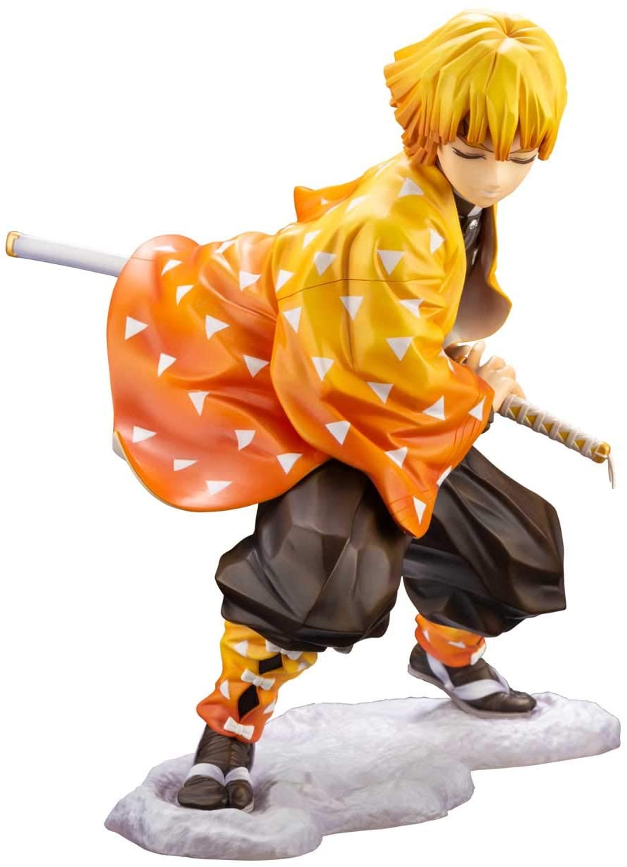 Artfx J 我妻善逸 本物フィギュアは4real フォーリアル