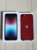 Apple iPhone SE 第3世代 128GB レッド SIMフリー（スマホ）の商品画像 - 査定依頼日：2022年8月23日 - 最高査定価格：70,000円
