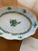 ヘレンド　アポニーグリーン　オーバル（食器）の商品画像 - 査定依頼日：2025年6月23日 - 最高査定価格：3,500円