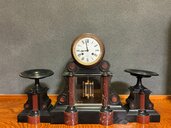 置時計（フランス製）（美術品・骨董品）の商品画像 - 査定依頼日：2026年4月5日 - 最高査定価格：3,000円